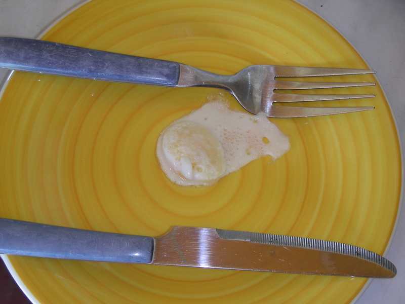 Fried quail egg. Tasty but small!